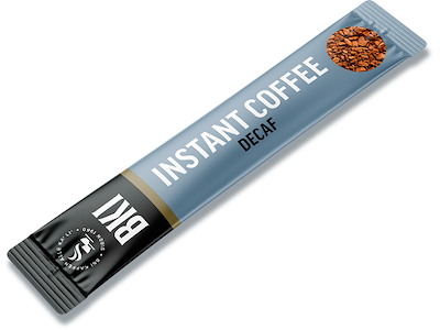 Kaffe, Instant, Koffeinfri, 1.5 g, 250 sticks, BKI 