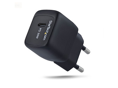 StarTech.com 103EB-WALL-CHARGER oplader til mobil enhed Universel Sort Vekselstrøm Hurtig opladning Indendørs