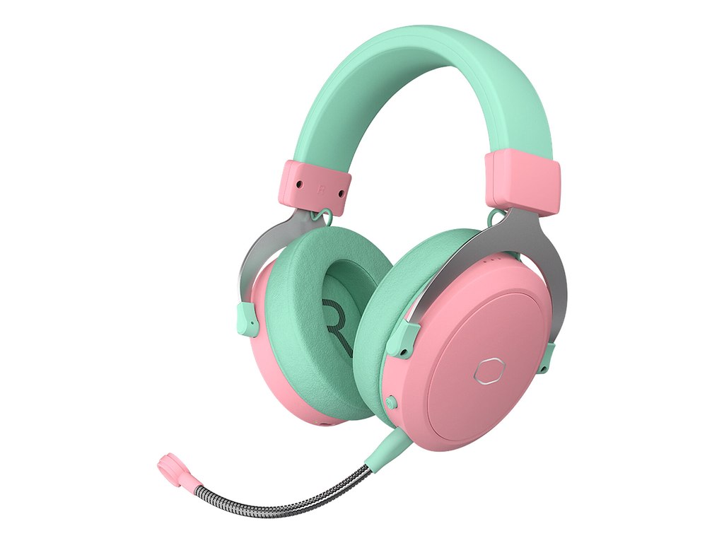 Cooler Master CH351 Headset Kabel & trådløs Spil Bluetooth Sort, Grøn, Lyserød