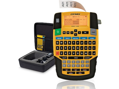 Labelprinter, Håndholdt, Stand-alone, Rhino tape 6-24mm, Dymo Rhino 4200 Kuffertsæt
