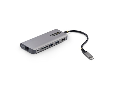 StarTech.com 177B-USBC-MULTIPORT dockingstation Ledningsført USB 3.2 Gen 2 (3.1 Gen 2) Type-C Grå