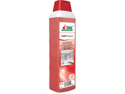 Sanitetsrengøring, Med farve, Med parfume,  1 liter, Tana SANET Tasonil Ultra Fresh