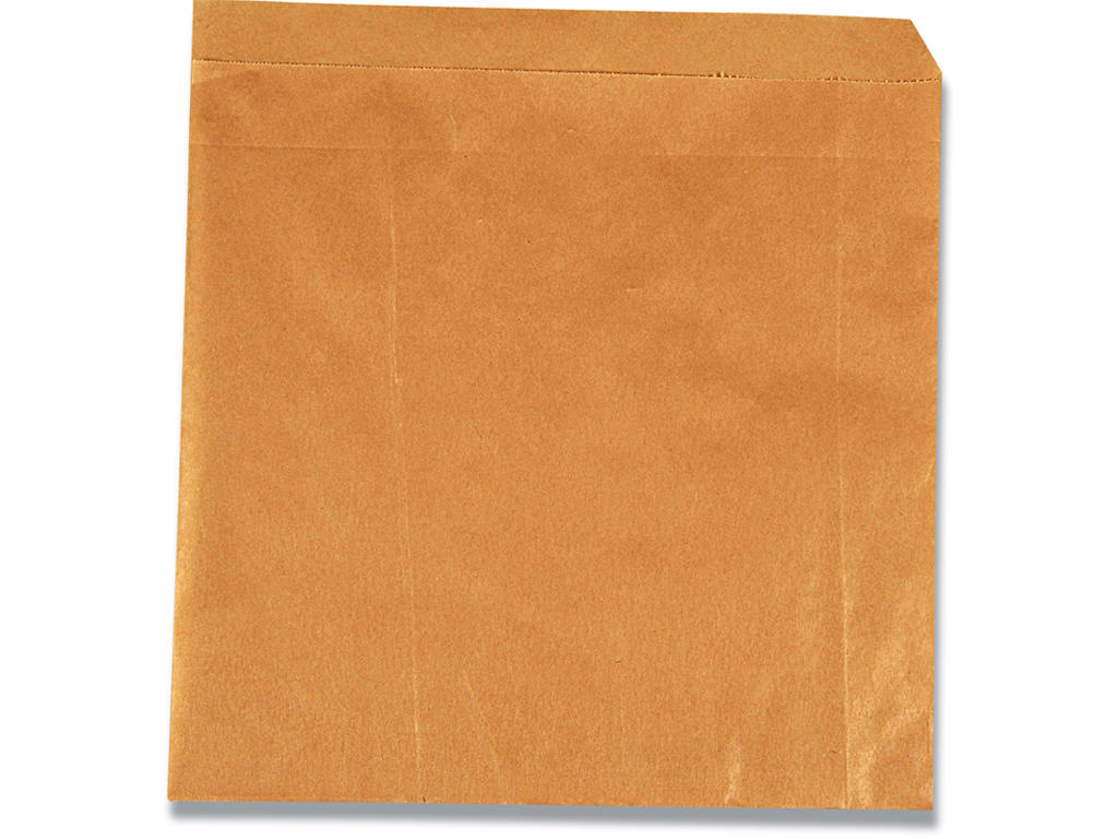 Burgerlomme, stor, 19x19cm, 1000 stk, 40 g/m2, brun, papir/pergament, Abena