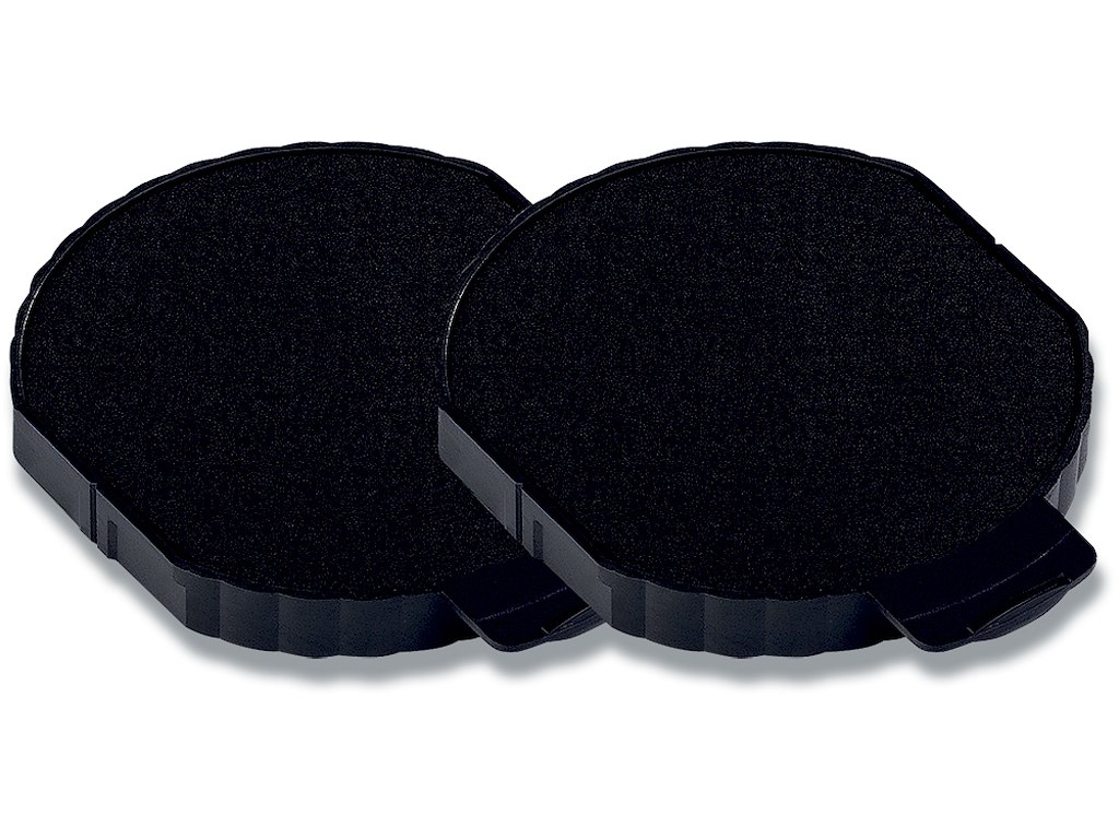 Stempelpude, 2 stk, Sort, 6/15S, Til Trodat 5215 5415