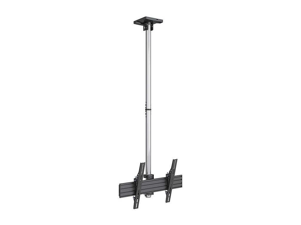 Multibrackets 3797 skærmbeslag til skiltning 2,54 m (100") Sort, Krom