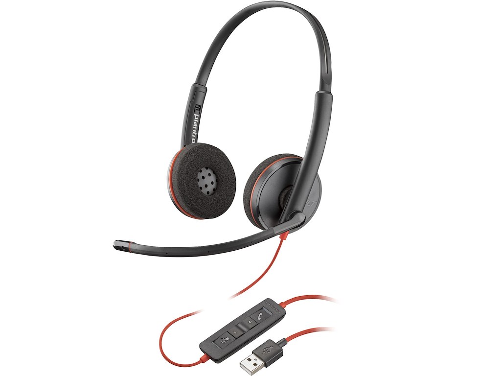 HP Poly Blackwire C3220 UC USB-A Headset