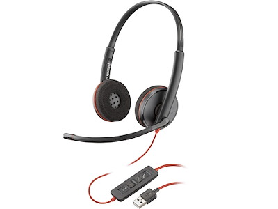 HP Poly Blackwire C3220 UC USB-A Headset