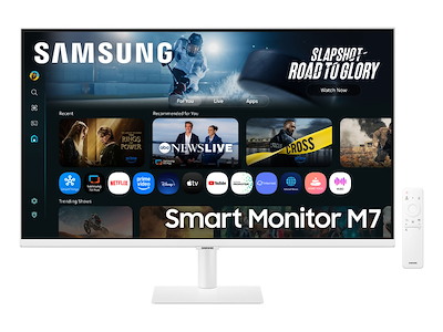 Samsung M7 M70F computerskærm 81,3 cm (32") 3840 x 2160 pixel 4K Ultra HD LED Hvid