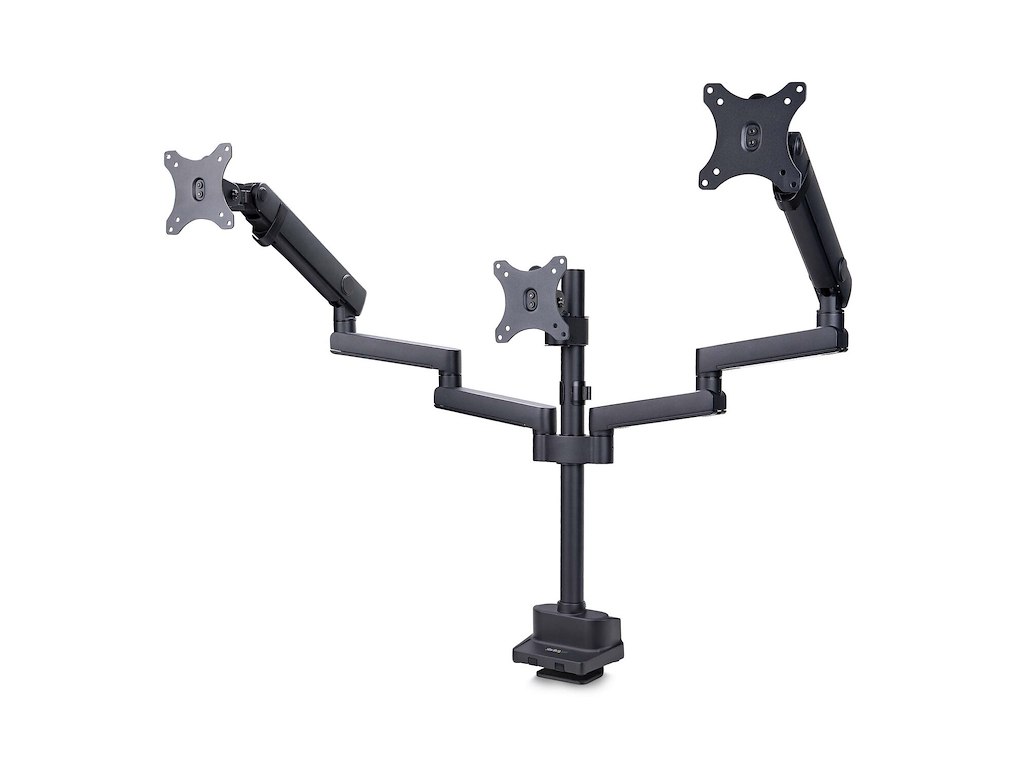 StarTech.com 3MP2AG-MONITOR-ARM skærmbeslag og -stativer 68,6 cm (27") Skrivebord Sort