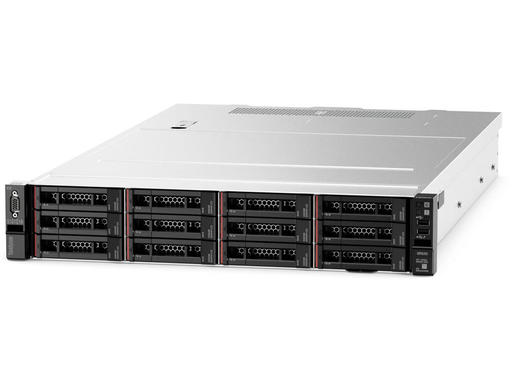 Lenovo ThinkSystem SR550 server Stativ (2U) Intel® Xeon Silver 4210 2,2 GHz 16 GB DDR4-SDRAM 750 W