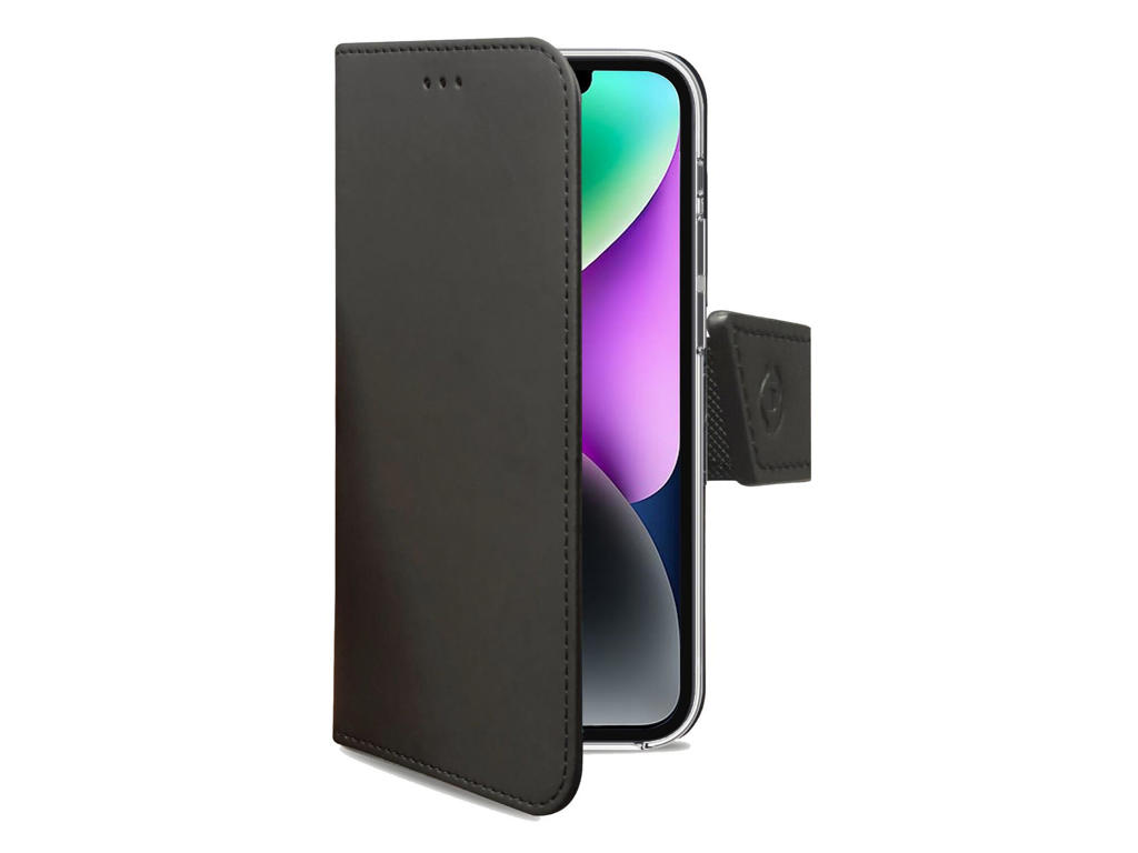 Celly Wally mobiltelefon etui 15,5 cm (6.1") Tegnebogsetui Sort