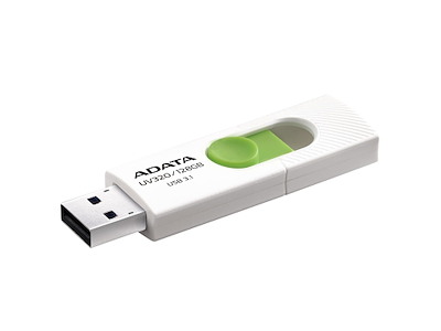 ADATA UV320 USB-nøgle 128 GB USB Type-A 3.2 Gen 1 (3.1 Gen 1) Grøn, Hvid