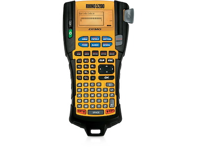 Labelprinter, Håndholdt, Stand-alone, Rhino tape 6-24mm, Dymo Rhino 5200