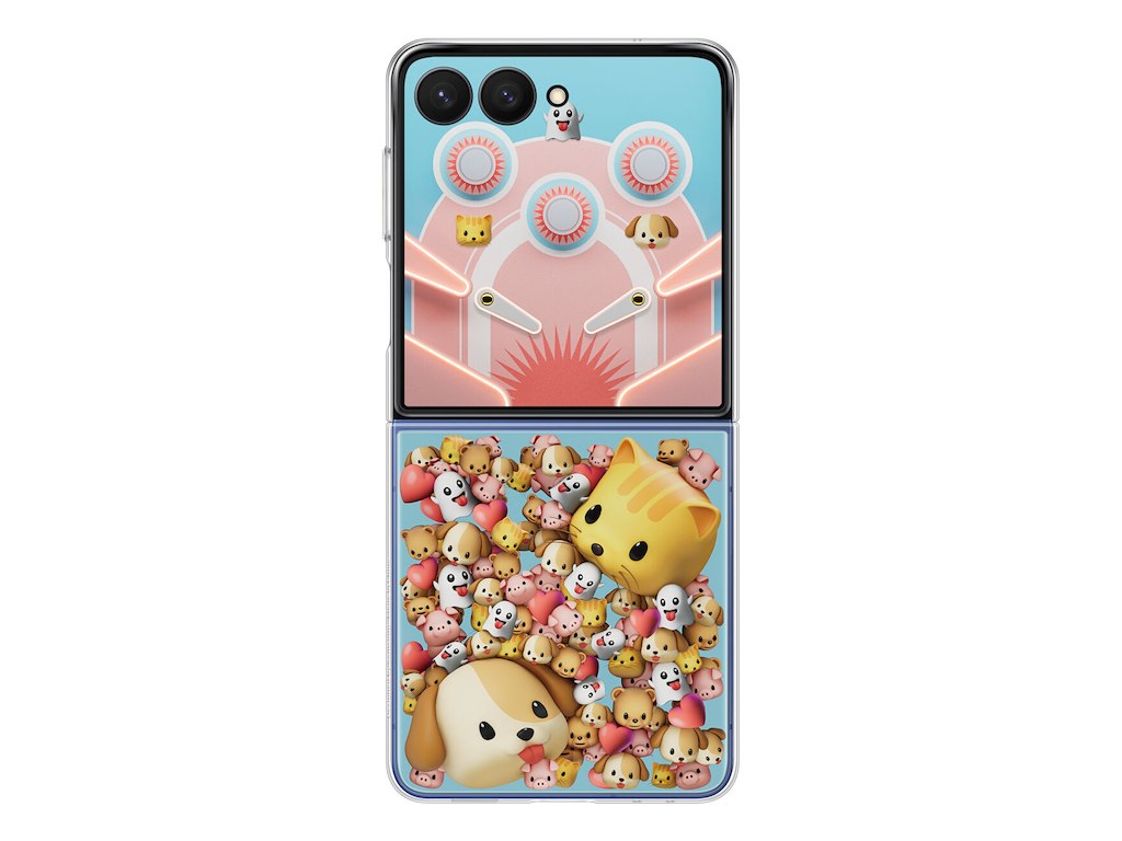 Samsung EF-ZF766CTEGWW mobiltelefon etui 17,5 cm (6.9") Cover Transparent