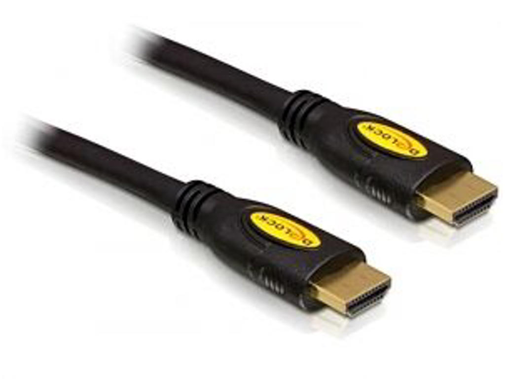DeLOCK HDMI 1.4 Cable 1.0m male / male HDMI-kabel 1 m HDMI Type A (Standard)