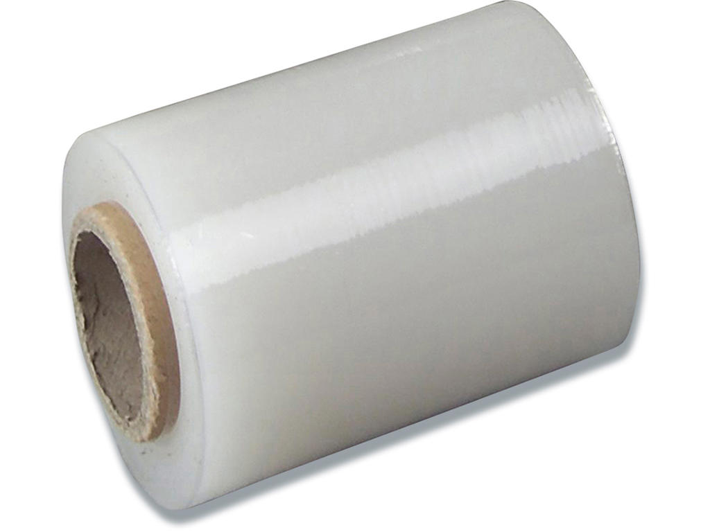 Strækfilm, 10cm x 150m, 20 micron, 56 ruller, Banderole 
