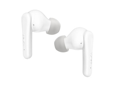 Belkin SoundForm Rhythm Headset Kabel & trådløs I ørerne Opkald/musik USB Type-C Bluetooth Hvid