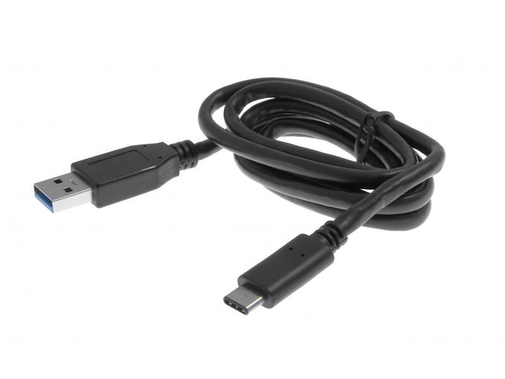 Insmat 1m USB 3.1-C/USB 3.0-A USB-kabel USB 3.2 Gen 2 (3.1 Gen 2) USB C USB A Sort