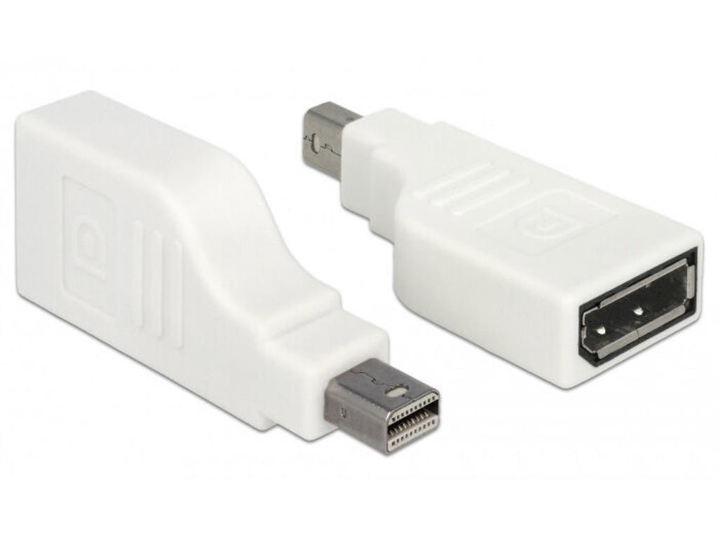 DeLOCK 65867 kabel kønsskifter mini Displayport Displayport Hvid
