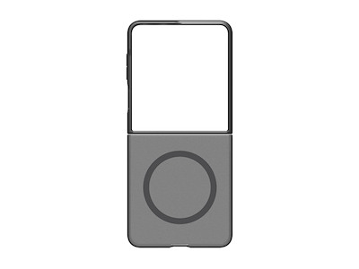 Samsung GP-FPF766PGBTW mobiltelefon etui 17,5 cm (6.9") Flipetui Transparent