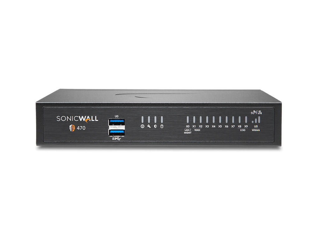 SonicWall Tz470 firewall (hardware) 3,5 Gbit/sek.