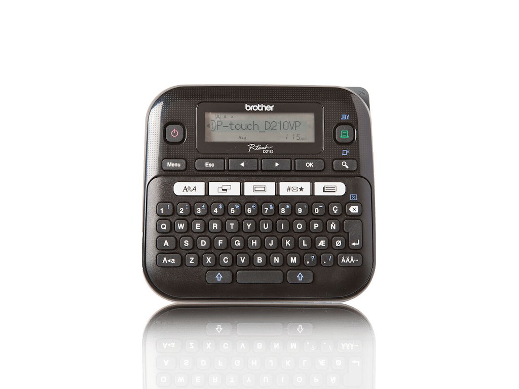 Brother PT-D210VP etiketprinter Termisk overførsel 180 x 180 dpi 20 mm/sek. QWERTY