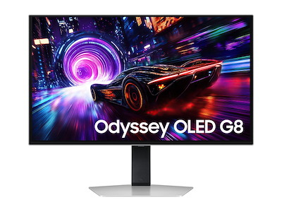 Samsung S27FG814SU computerskærm 68,6 cm (27") 2160 x 3840 pixel 4K Ultra HD OLED Metallic