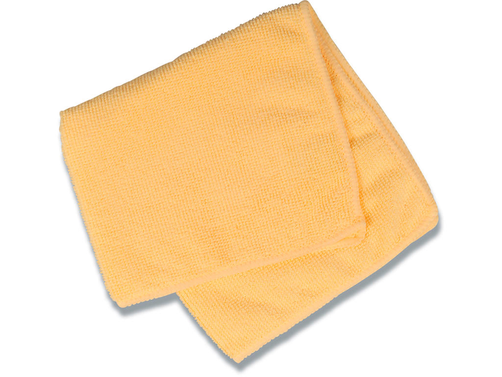 Microfiberklud, 32x32cm, Gul, 20 stk, Abena Basic 
