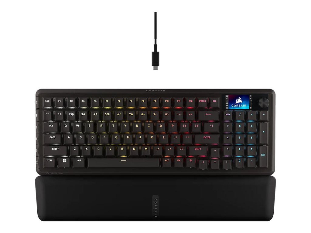 Corsair VANGUARD PRO 96 tastatur Spil USB QWERTZ Tysk Sort