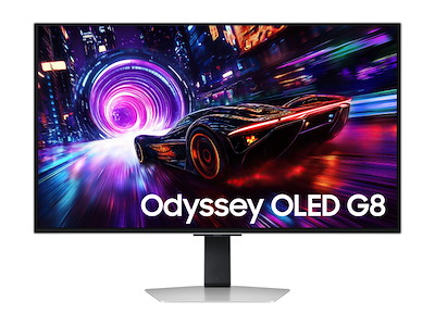 Samsung S32FG816SU computerskærm 81,3 cm (32") 3840 x 2160 pixel 4K Ultra HD OLED Sølv