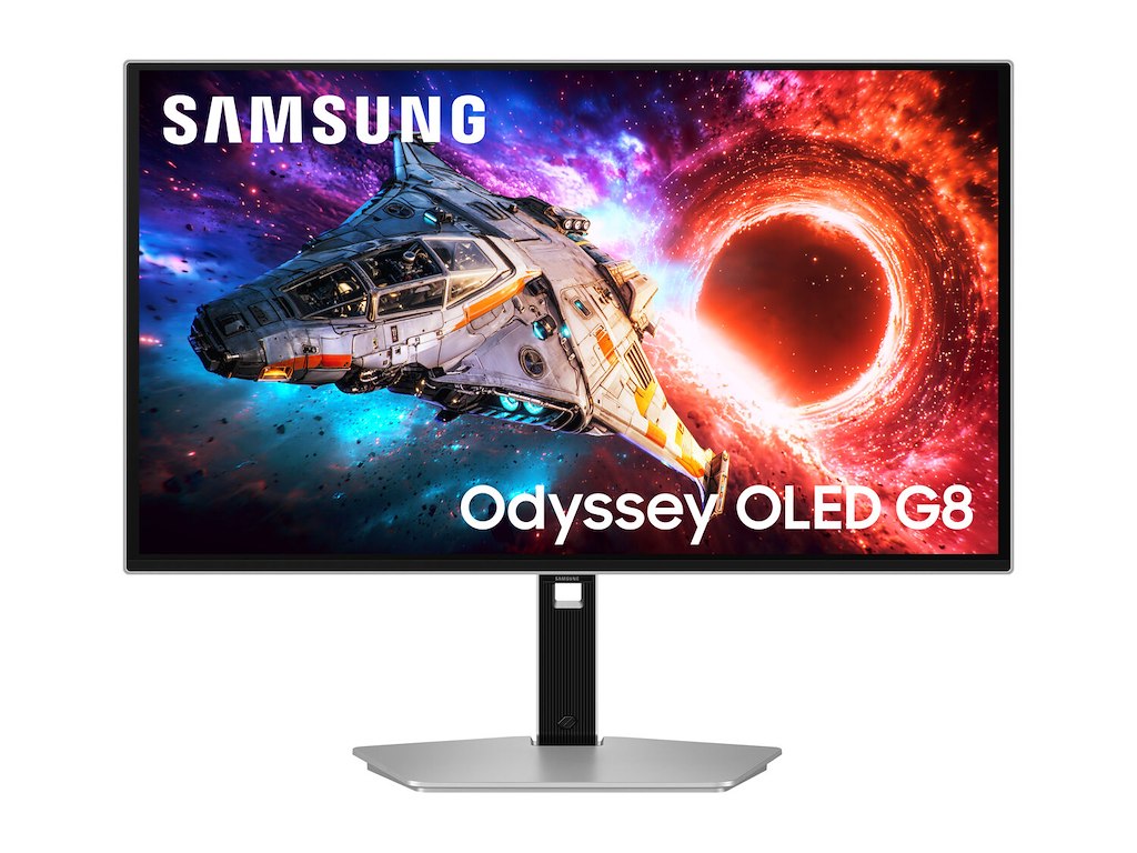 Samsung G80SH computerskærm 68,6 cm (27") 3840 x 2160 pixel 4K Ultra HD OLED Sølv