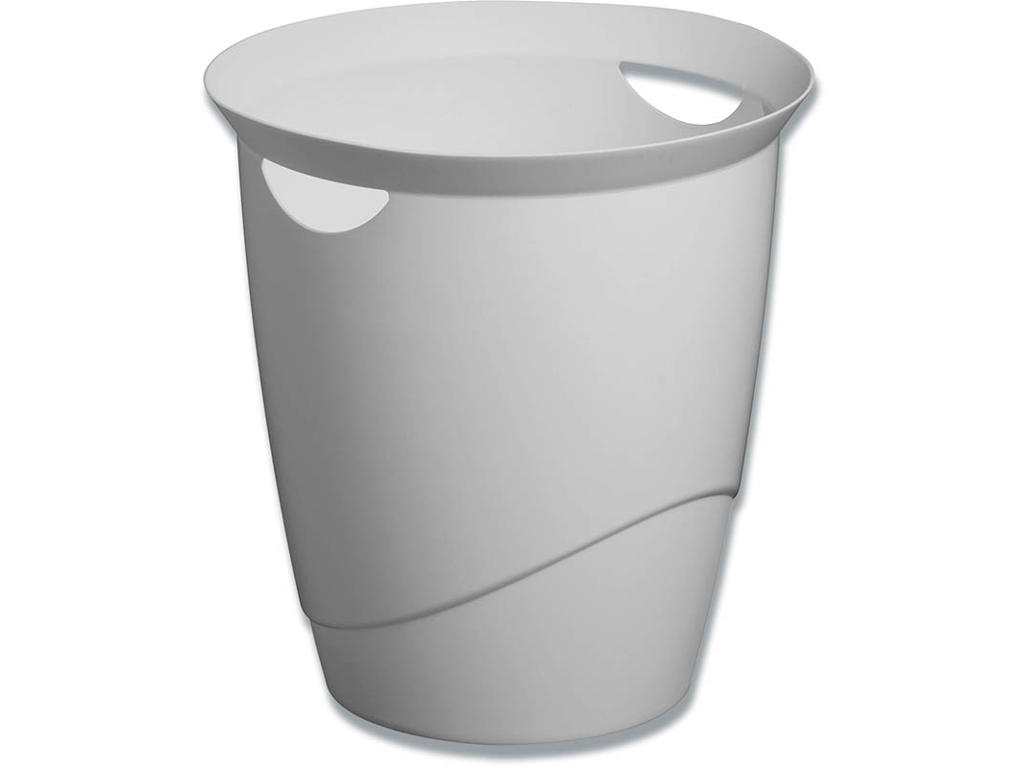 Papirkurv, Grå, 16 liter, Genbrugsplast, Durable ECO 