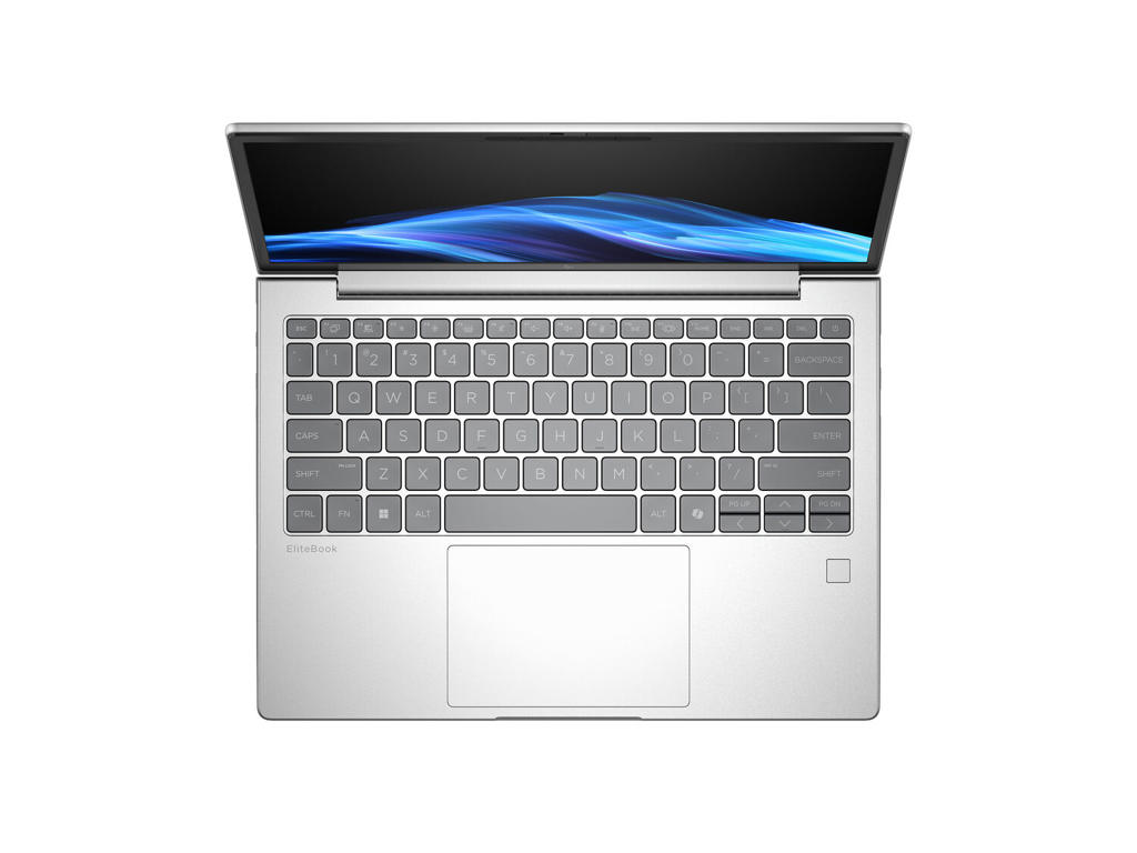 HP EliteBook 6 G1i Intel Core Ultra 5 225U Laptop 33,8 cm (13.3") WUXGA 16 GB DDR5-SDRAM 512 GB SSD Wi-Fi 7 (802.11be) Windows 11 Pro AI PC Sølv