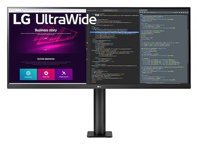 LG 34WN780-B computerskærm 86,4 cm (34") 3440 x 1440 pixel UltraWide Quad HD LED Sort