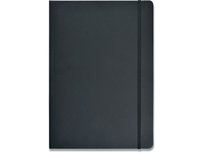 Notesbog, A6, Ulinjeret, Sort, BNT Office 