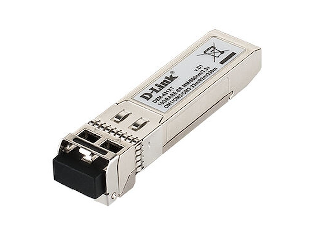 D-Link DEM-431XT modul til netværksmodtager Fiberoptisk 10000 Mbit/s SFP+ 850 nm