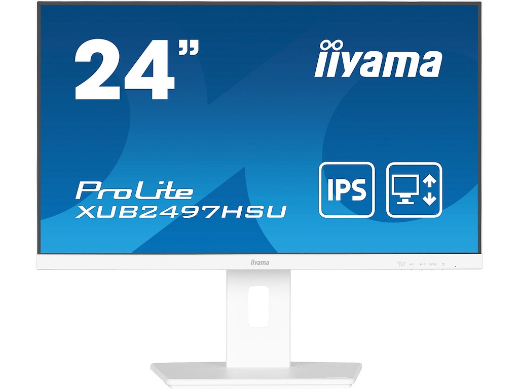 iiyama ProLite XUB2497HSU-W2 computerskærm 60,5 cm (23.8") 1920 x 1080 pixel Fuld HD LED Hvid