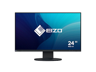 EIZO FlexScan EV2400R-BK computerskærm 60,5 cm (23.8") 1920 x 1080 pixel Fuld HD LCD Sort