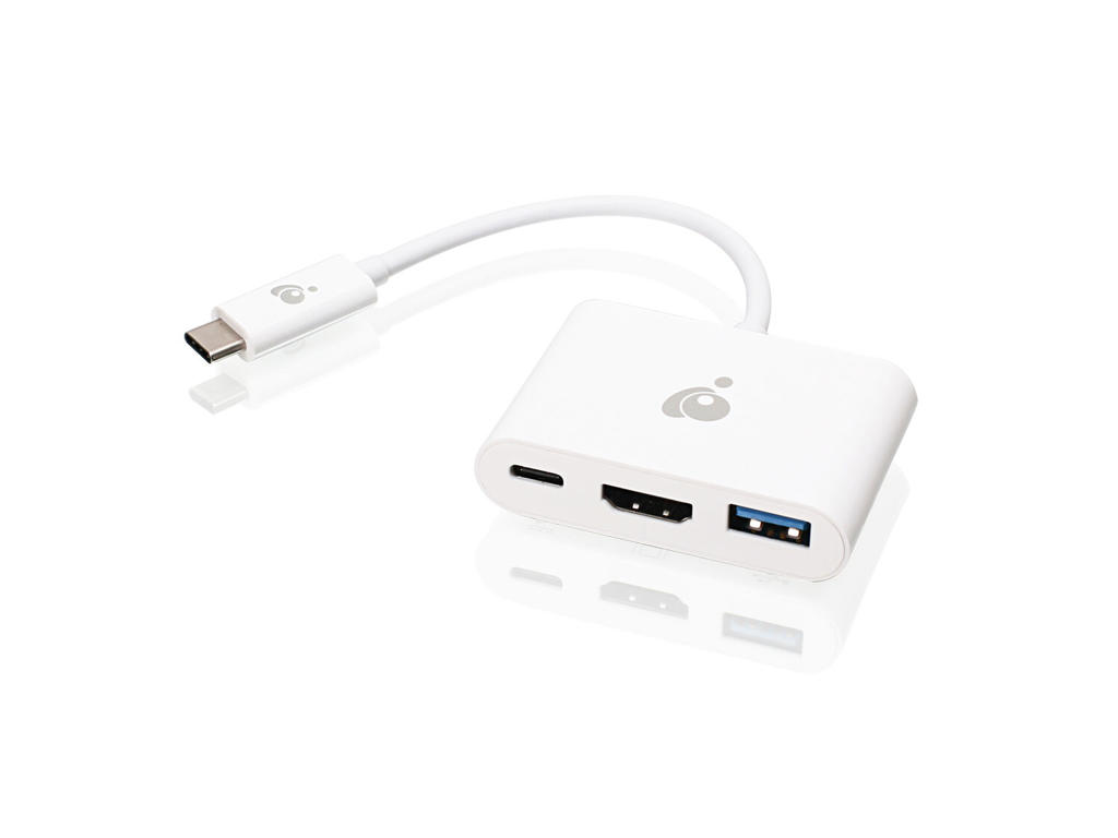 iogear GUC3C3H USB grafisk adapter 3840 x 2160 pixel Hvid