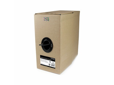 StarTech.com WIR6CMRBK netværkskabel Sort 304,9 m Cat6