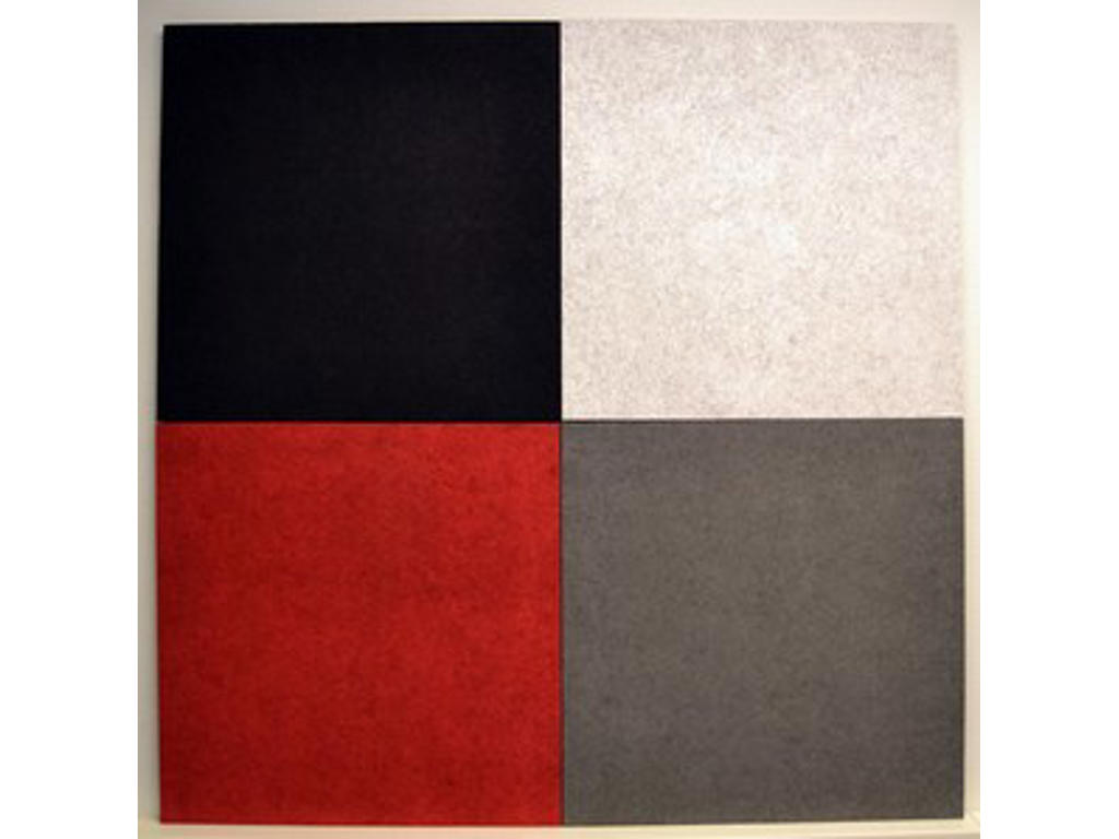 Konto Akustikplade, 594x594mm D:20 mm, Sort/Black