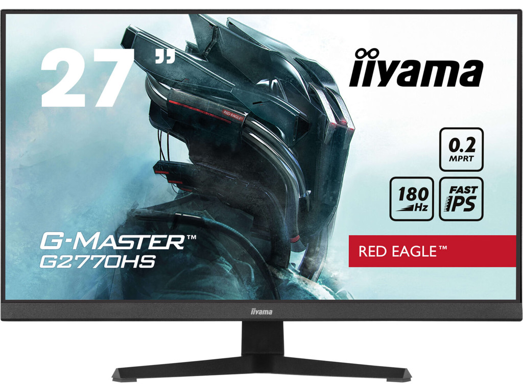 iiyama G-MASTER G2770HS-B1 computerskærm 68,6 cm (27") 1920 x 1080 pixel Fuld HD LCD Sort
