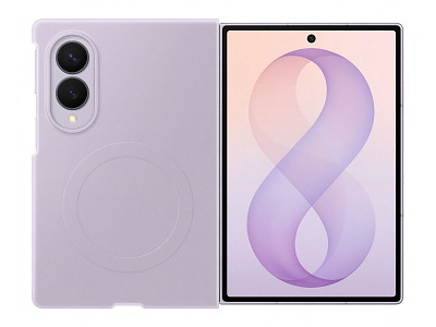 Samsung EF-EF971CVEGWW mobiltelefon etui 19,3 cm (7.6") Cover Violet