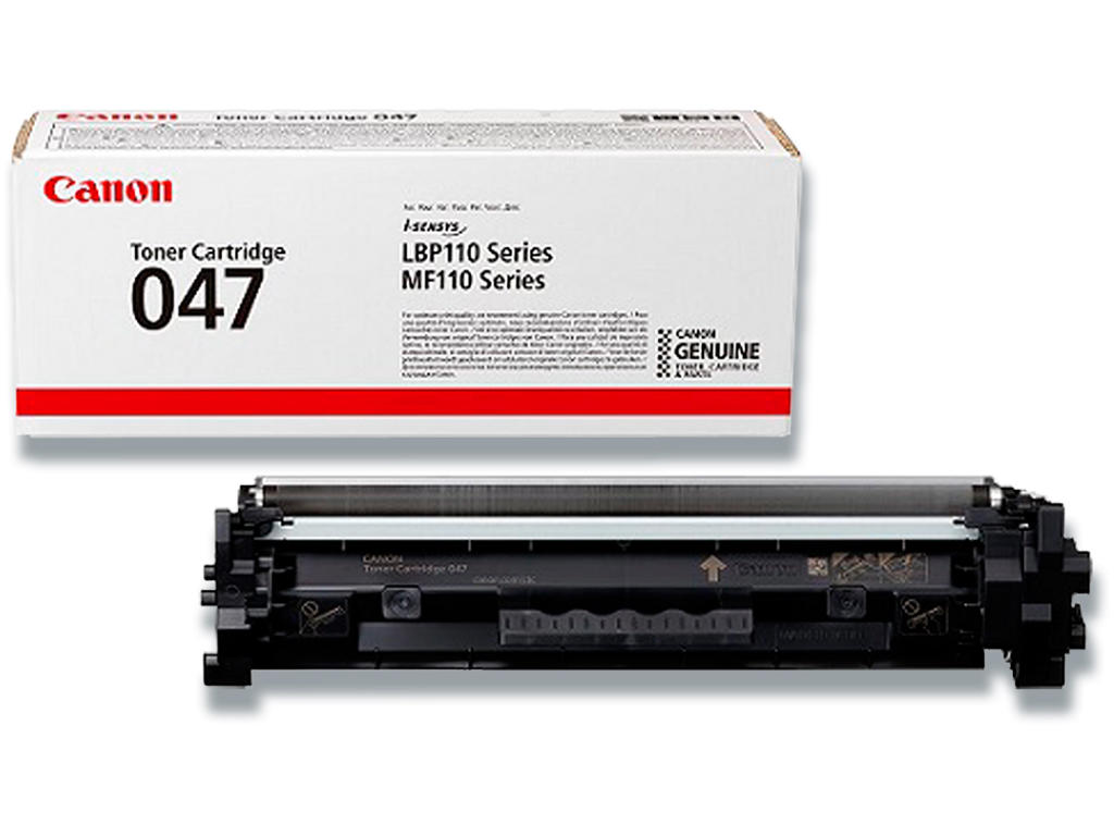 Toner, CRG-047, Black-sort, 1.600 sider, Canon 2164C002