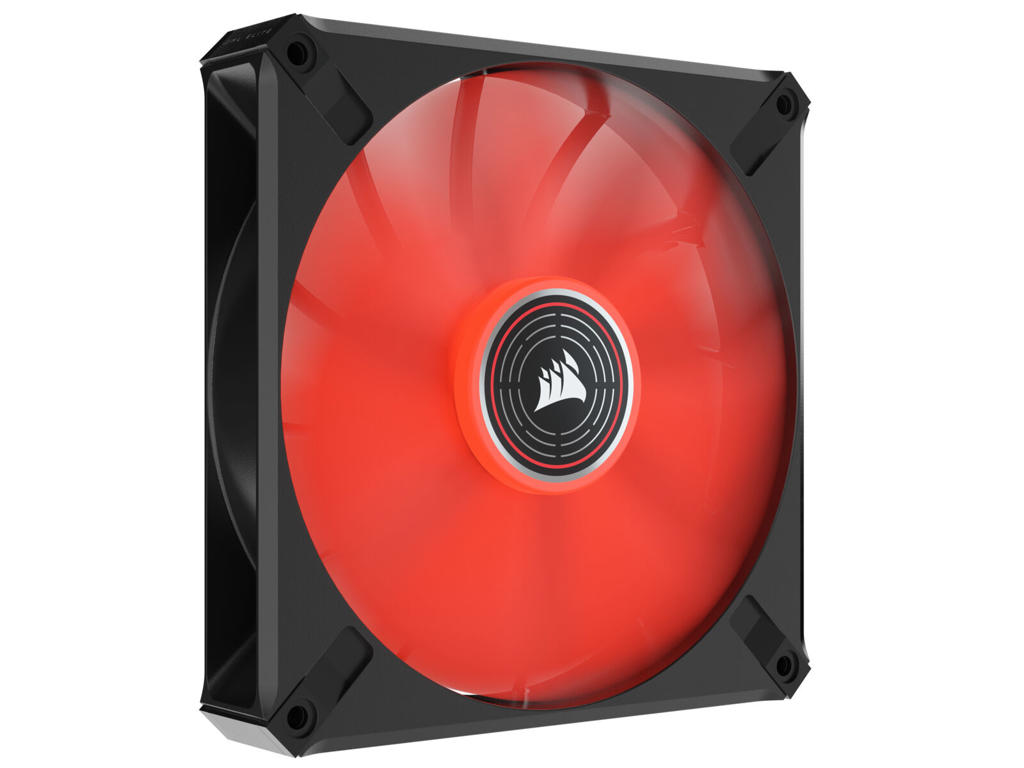 Corsair ML140 LED ELITE Computerkabinet Ventilator 14 cm Sort 1 stk