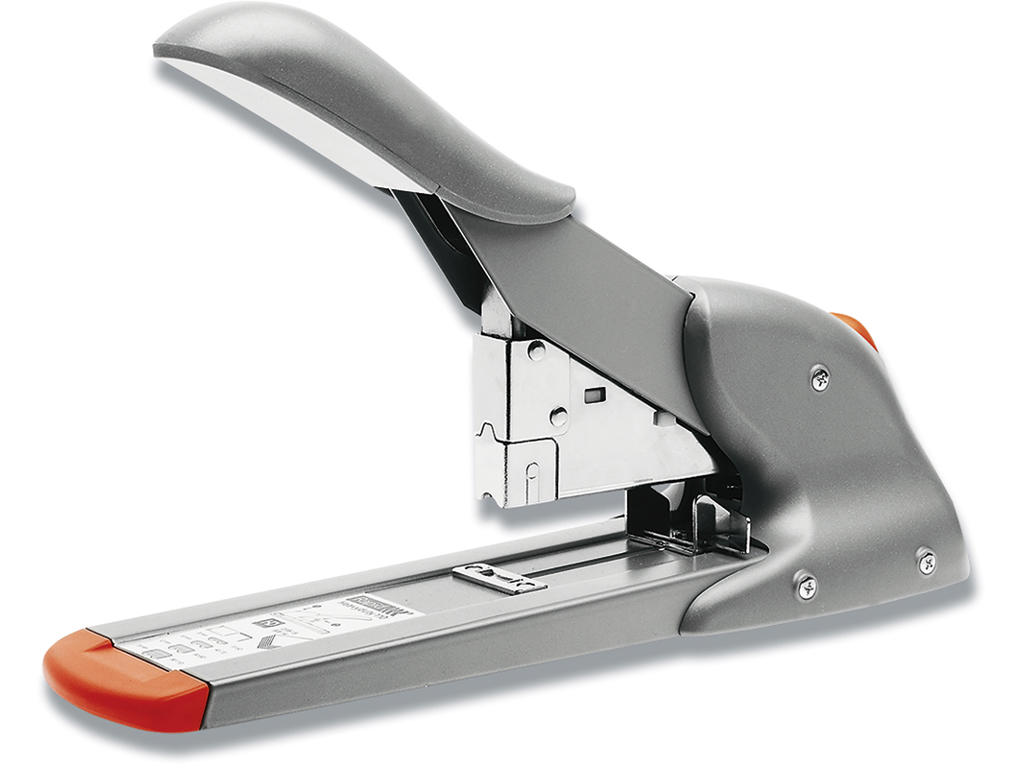 Blokhæfter, 110 ark, Stål-Orange, Klamme 9/8-14 og 23/8-15, Rapid Fashion HD110