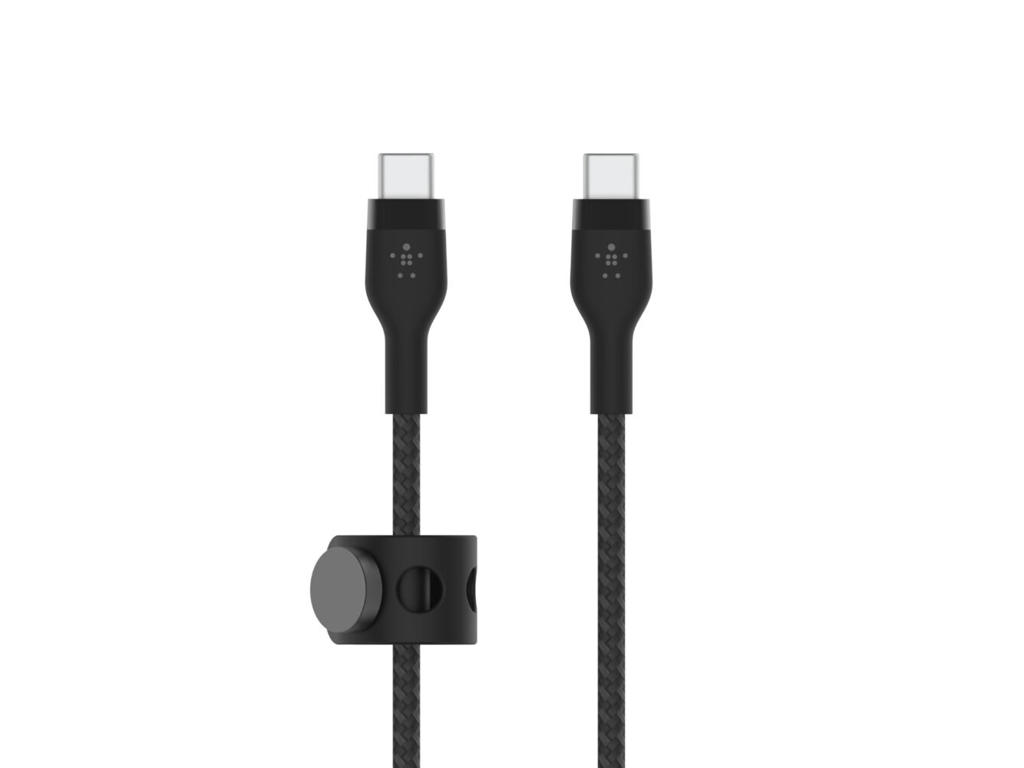 Belkin BOOST↑CHARGE PRO Flex USB-kabel USB 2.0 3 m USB C Sort