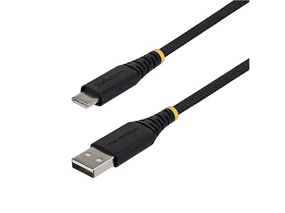 StarTech.com USB2AC15CMBR USB-kabel USB 2.0 0,15 m USB A USB C 0,48 Gbit/sek. 15 W Sort