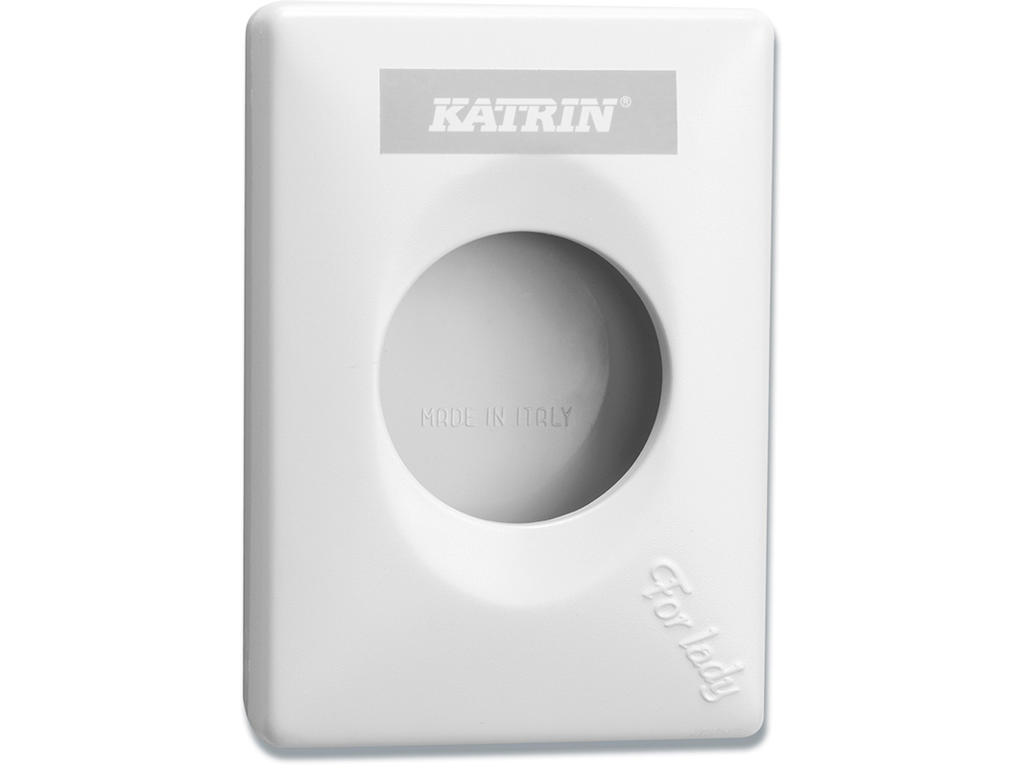 Hygiejneposebeholder, Hvid, Plast, Til Katrin hygiejneposer, Katrin 