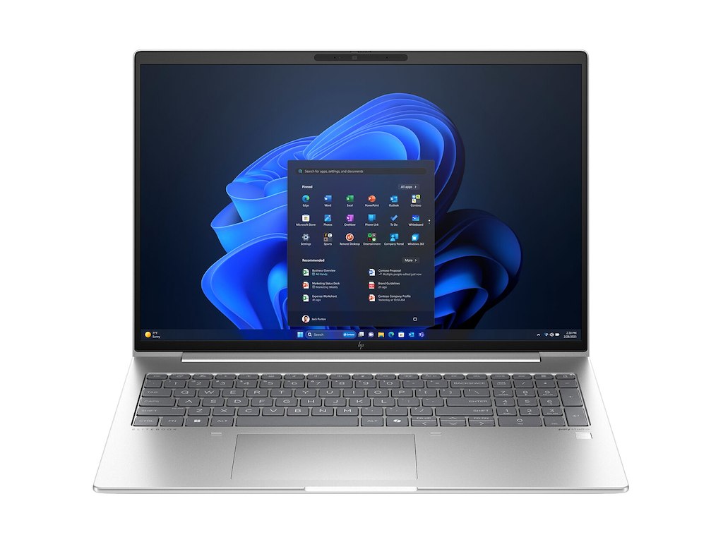 HP EliteBook 660 G11 Intel Core Ultra 5 125U Laptop 40,6 cm (16") WUXGA 16 GB DDR5-SDRAM 512 GB SSD Wi-Fi 6E (802.11ax) Windows 11 Pro AI PC Sølv